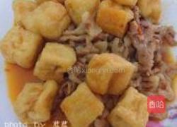 肉末豆腐泡的做法图解8