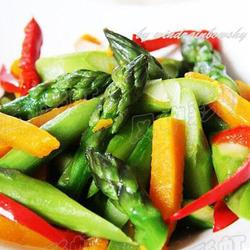 芦笋炒南瓜的做法[图]
