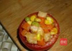 五彩番茄盅的做法图解21