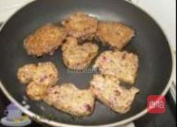 紫甘蓝肉饼的做法图解7