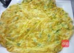 槐花煎蛋的做法图解5