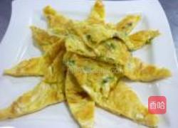 槐花煎蛋的做法图解6