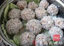 蛋黄糯米肉丸的做法图解10