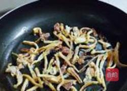 鱿鱼干炒荷兰豆的做法图解5