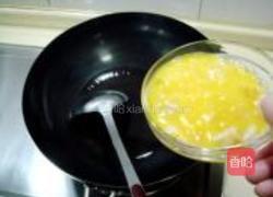 韭黄鸡蛋炒虾仁的做法图解5
