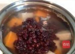 红豆芋艿甜汤的做法图解2
