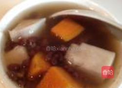 红豆芋艿甜汤的做法图解4