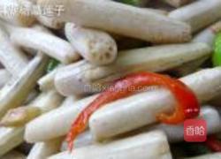 清炒藕簪的做法图解10