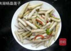 清炒藕簪的做法图解9