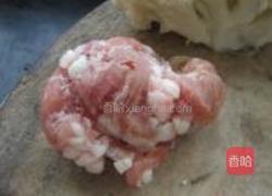 肉丝菜花的做法图解4