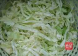 椰菜虾米炒粉丝的做法图解2