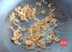 椰菜虾米炒粉丝的做法图解3
