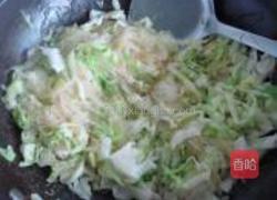 椰菜虾米炒粉丝的做法图解6