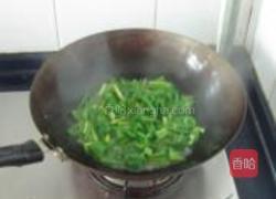 青椒蒜苔肉的做法图解5