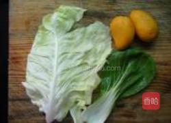 圆白油菜芒果汁的做法图解1