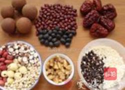 补气固脾八宝粥的做法图解1