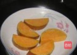 桂花酒酿南瓜汤圆的做法图解2