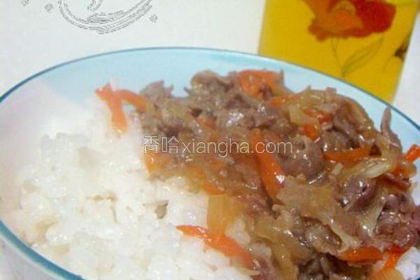 吉野家招牌牛肉饭