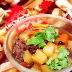 萝卜牛肉煲的做法[图]