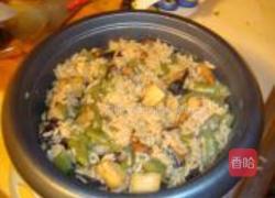 豆角笋丁肉饭的做法图解12