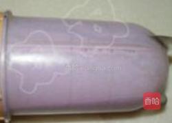 紫薯培根煎饼的做法图解1