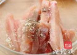 香酥鸡条的做法图解3