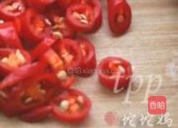 油渣炒四季豆的做法图解3