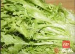 凉拌苦菊的做法图解3