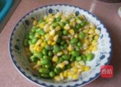 毛豆玉米炒肉丁的做法图解4