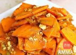 咸鸭蛋炒南瓜的做法图解5