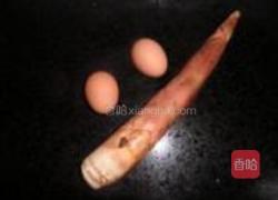 笋丝炒蛋的做法图解1