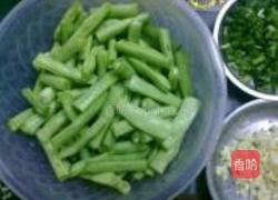 四季豆炒肉片的做法图解3