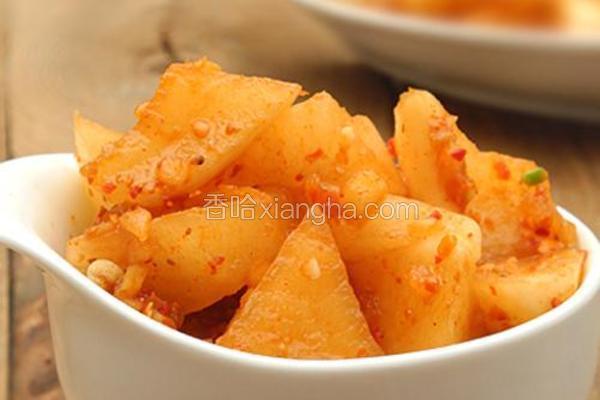 脆甜爽口辣萝卜