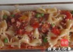 茄汁焗意面的做法图解12