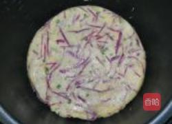 紫薯鸡蛋饼的做法图解4
