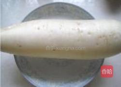 五花肉萝卜片的做法图解3