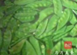 荷兰豆炒胡萝卜的做法图解3