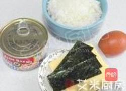 金枪鱼芝士饭团的做法图解1
