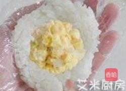 金枪鱼芝士饭团的做法图解9
