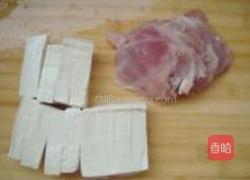 肉片豆腐卷的做法图解1