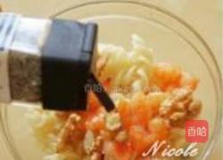 鲜虾桃仁螺丝粉的做法图解7