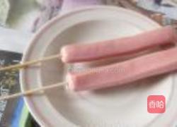 竹签玉米热狗的做法图解8