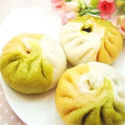 三色萝卜丝包子的做法[图]