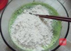 菠菜鸡蛋饼的做法图解7
