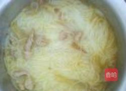 榨菜肉丝米粉汤的做法图解9