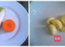 双丝苤蓝的做法图解1