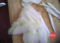 双丝苤蓝的做法图解3