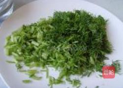 凉拌茴香杏仁的做法图解5