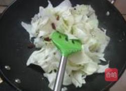 豉香手撕包菜的做法图解4