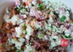 什锦豆渣煎饼的做法图解3